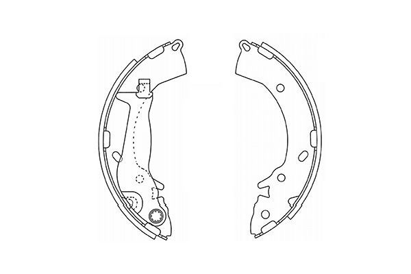 KAVO PARTS stabdžių trinkelių komplektas BS-3415